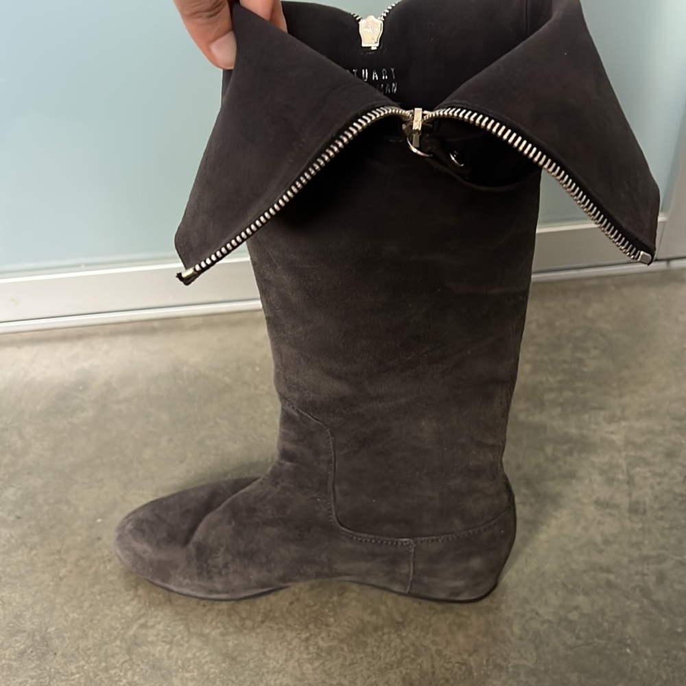 Perfect Stuart Weizman Suede Boots - image 8